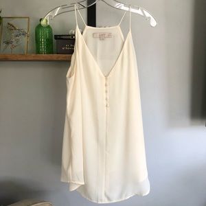 The loft SP Cream dress shirt
